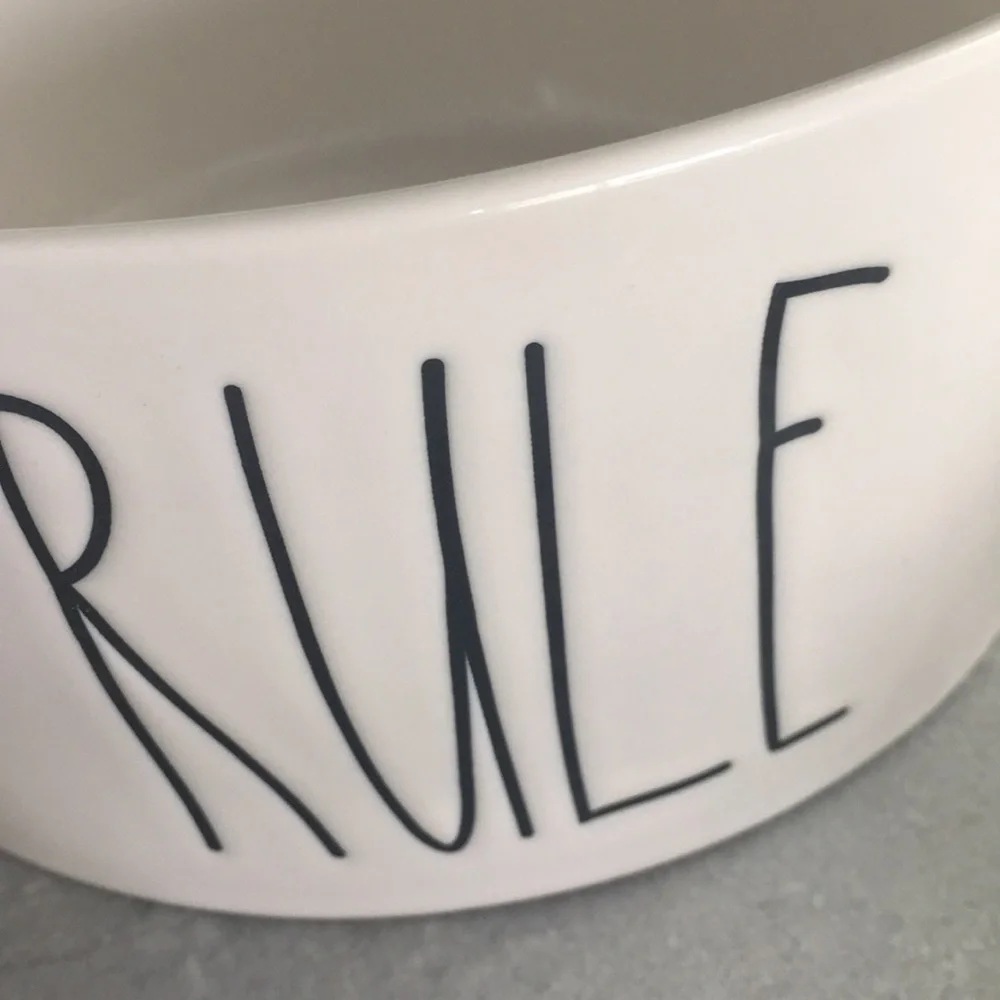 🎉HP🎉🆕Rae Dunn DOGS RULE Dish